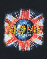 Vintage Anvil Def Leppard Rock Of Ages 2005 Tour Crewneck T-Shirt - XXL