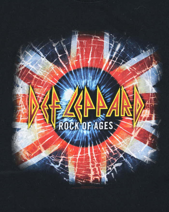 Vintage Anvil Def Leppard Rock Of Ages 2005 Tour Crewneck T-Shirt - XXL