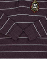 Vintage Y2K 00s Tommy Hilfiger Striped Long Sleeve Rugby Shirt - M