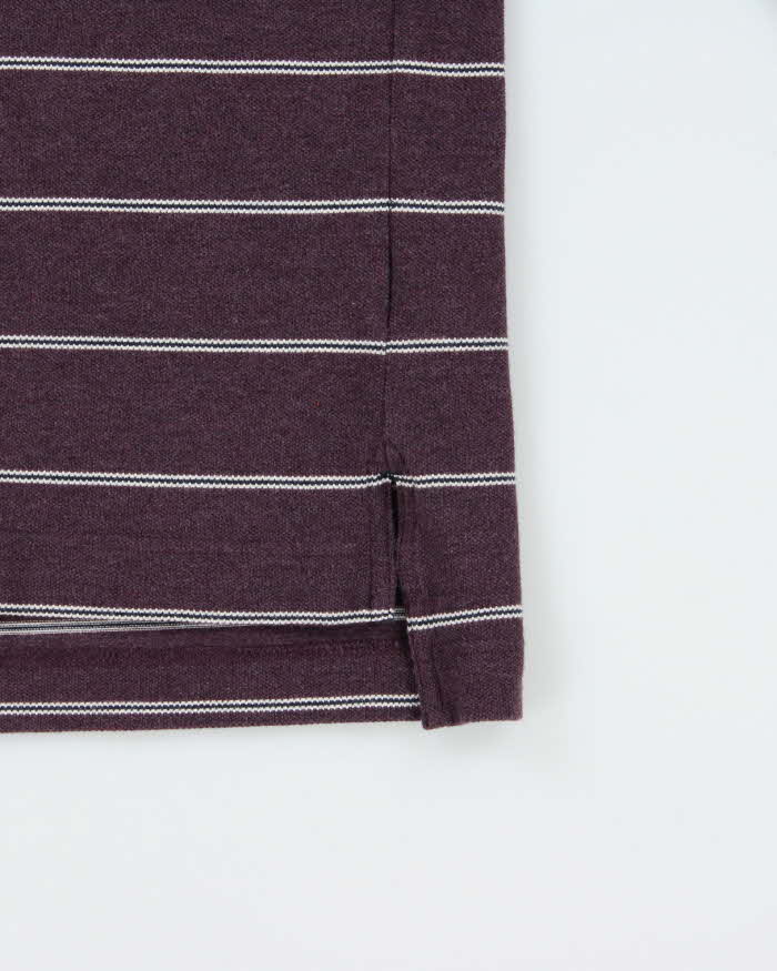 Vintage Y2K 00s Tommy Hilfiger Striped Long Sleeve Rugby Shirt - M