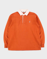 Vintage Y2K 00s Van Jac Long Sleeve Rugby Shirt - L