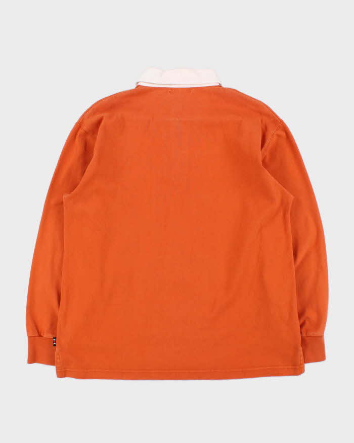Vintage Y2K 00s Van Jac Long Sleeve Rugby Shirt - L