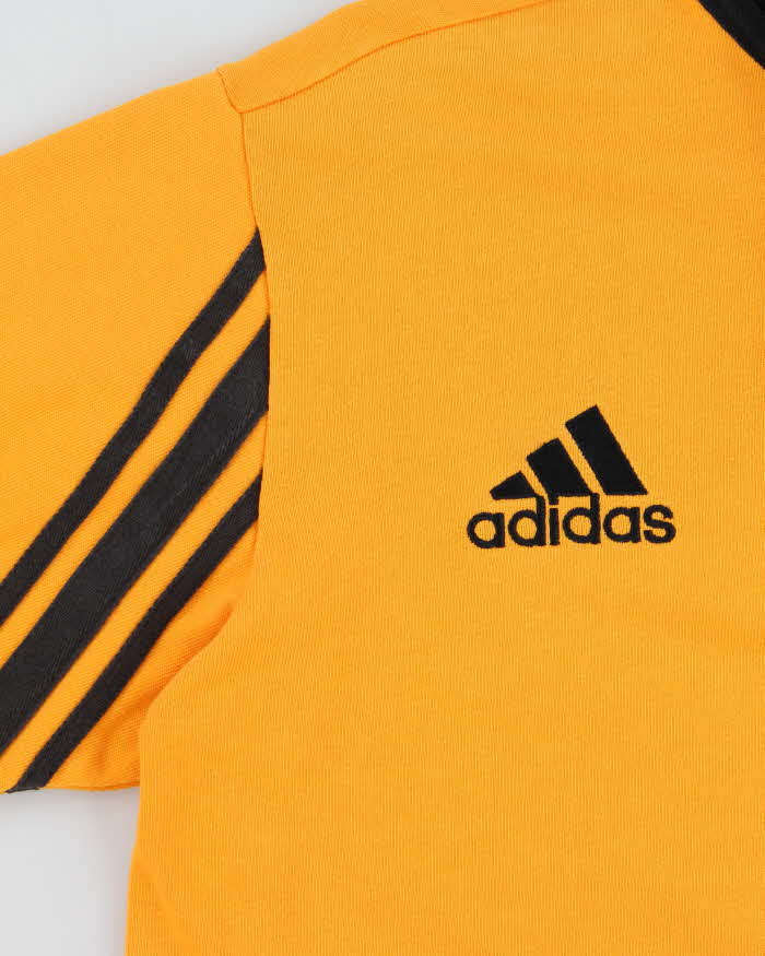 Vintage 2000 Adidas Newcastle Falcons RFC Away Long Sleeve Rugby Shirt - M