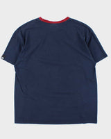 Vintage Y2K 00s Nike Felt Spell Out Crewneck T-Shirt - XL