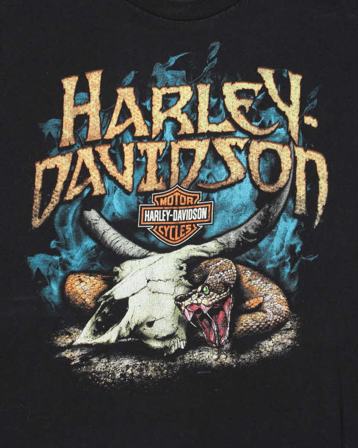 Vintage Harley Davidson Mountainview Chilliwack Crewneck T-Shirt - L