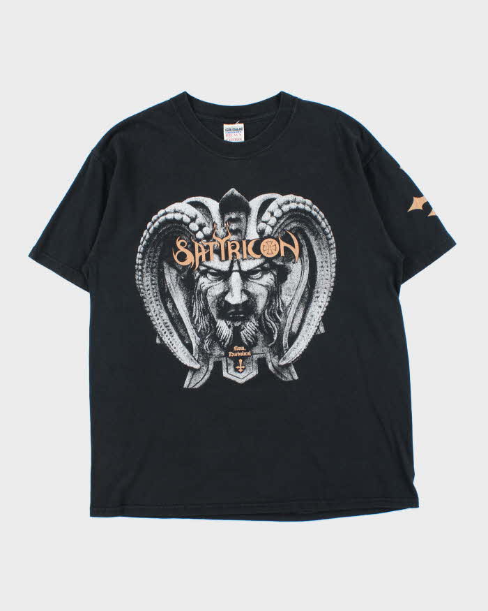 Vintage 2005 Satyricon Now Diabolical Heavyweight Gildan Crewneck T-Shirt - L