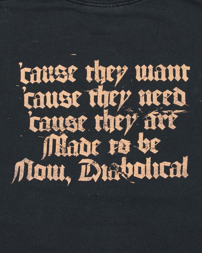 Vintage 2005 Satyricon Now Diabolical Heavyweight Gildan Crewneck T-Shirt - L