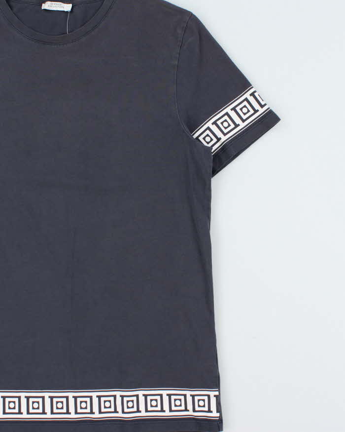 Vintage Versace Collection Greek Key Crewneck T-Shirt - L