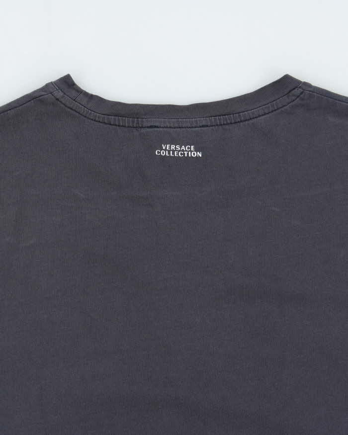 Vintage Versace Collection Greek Key Crewneck T-Shirt - L