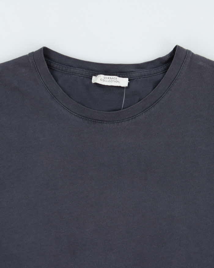 Vintage Versace Collection Greek Key Crewneck T-Shirt - L