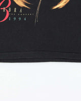 Vintage 1994 Anival Made In USA Barbra The Concert Single Stitch Crewneck T-Shirt - L
