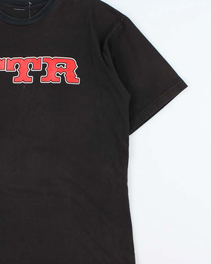 Vintage Y2K 00s FTR Graphic Heavyweight Crewneck Biker T-Shirt - XL