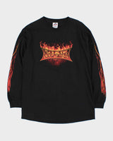 Vintage 2004 Godsmack US Faceless Tour Alstyle Long Sleeve Crewneck T-Shirt - L