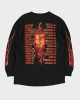 Vintage 2004 Godsmack US Faceless Tour Alstyle Long Sleeve Crewneck T-Shirt - L