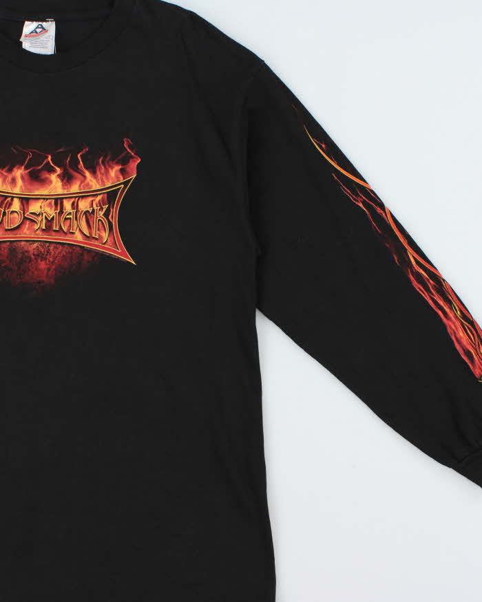 Vintage 2004 Godsmack US Faceless Tour Alstyle Long Sleeve Crewneck T-Shirt - L