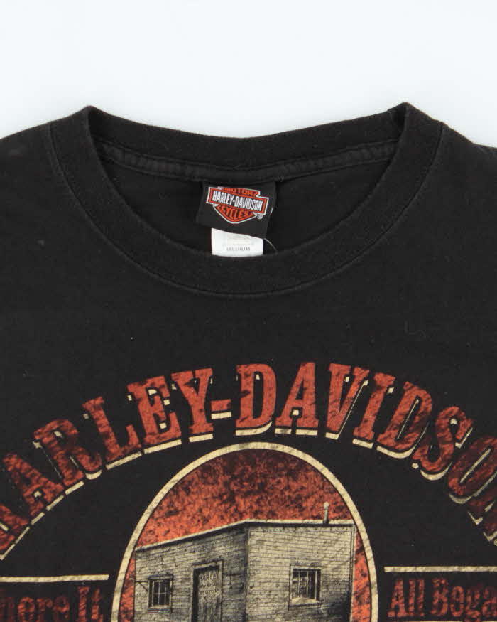 Vintage Harley Davidson Graphic T-shirt - M