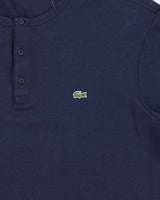 Vintage Lacoste Quarter-button T-shirt - XL