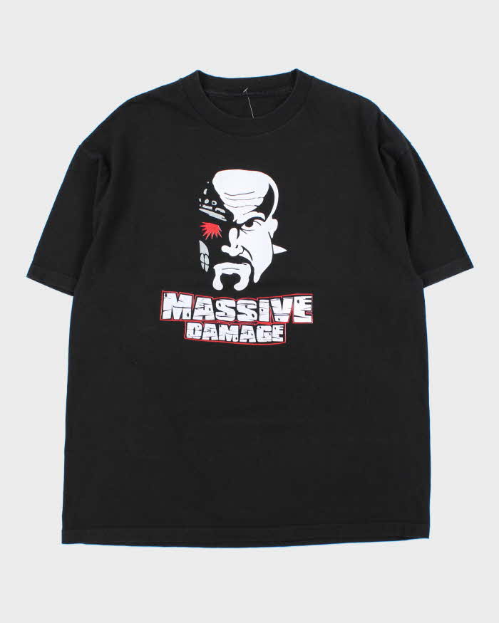 Vintage 1990s Massive Damage Graphic Crewneck T-shirt - L