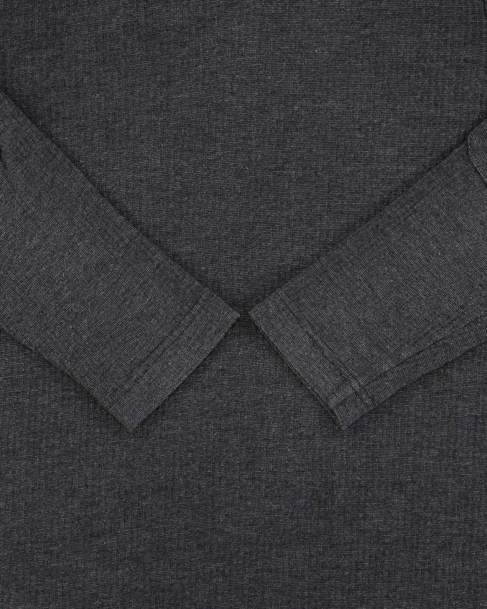 Vintage Y2k 00s Tommy Hilfiger V-neck Long Sleeve T-shirt - L