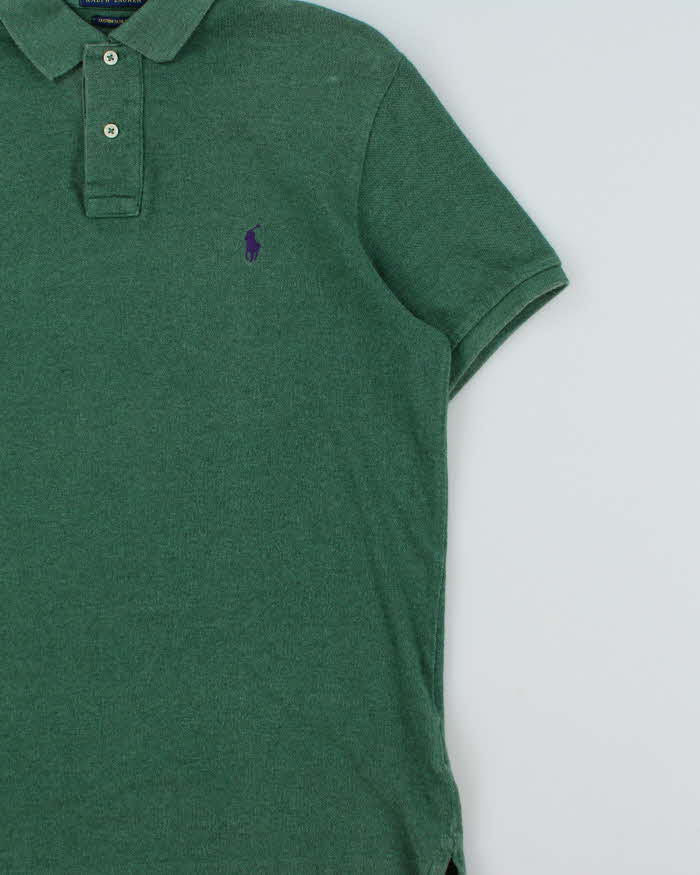 Vintage Polo Ralph Lauren Custom Slim Fit Short Sleeve Polo Shirt - L