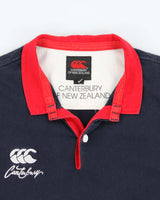 Vintage Y2K 00s Canterbury New Zealand RFC Short Sleeve Rugby Shirt - M