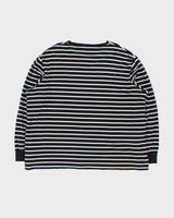 Vintage Ralph Lauren Oversized Stripe Long Sleeve T-shirt - XXL