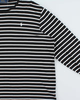 Vintage Ralph Lauren Oversized Stripe Long Sleeve T-shirt - XXL