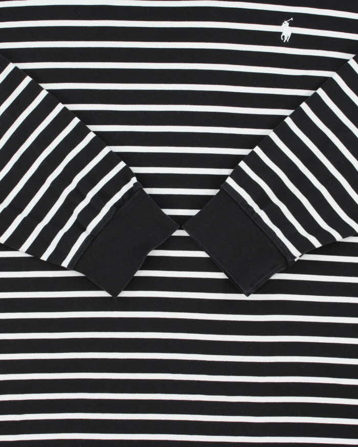 Vintage Ralph Lauren Oversized Stripe Long Sleeve T-shirt - XXL