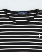 Vintage Ralph Lauren Oversized Stripe Long Sleeve T-shirt - XXL