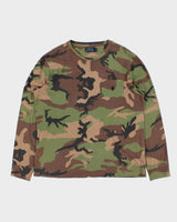 Vintage Ralph Lauren Camouflage Long Sleeve T-shirt - M