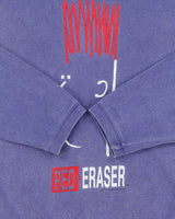 Vintage 1991 Red Eraser Crewneck Long Sleeve T-shirt - L