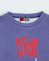 Vintage 1991 Red Eraser Crewneck Long Sleeve T-shirt - L