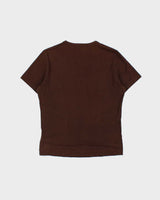 Vintage Y2K 00s Burberry Embroidered Stretch Cotton Crewneck T-Shirt - XS