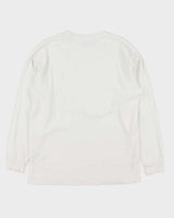 Vintage Carhartt Embroidered Logo Long Sleeve Crewneck T-Shirt - M