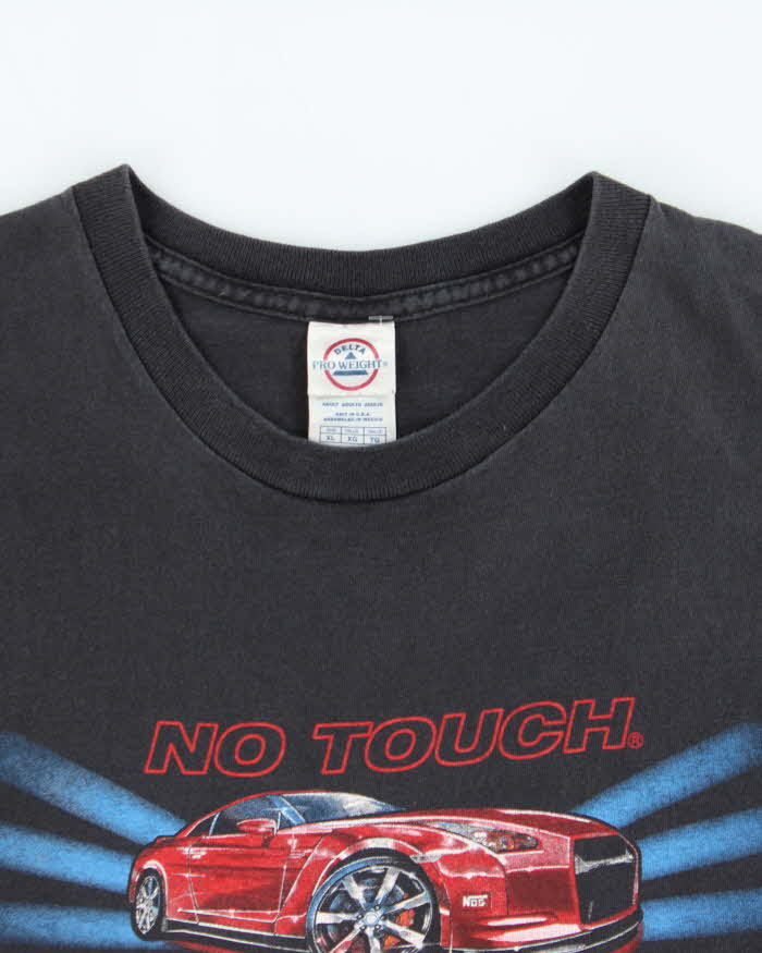 Vintage Y2K 00s Delta Pro Weight R35 GT-R No Touch Crewneck T-Shirt - XL