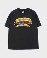 Vintage Harley Davidson #1 Eugene Oregon Crewneck T-Shirt - L