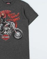 Vintage Harley Davidson x Marvel Edmonton Alberta Crewneck T-Shirt - S