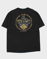 Vintage Harley Davidson New Orleans Louisiana Crewneck T-Shirt - XL