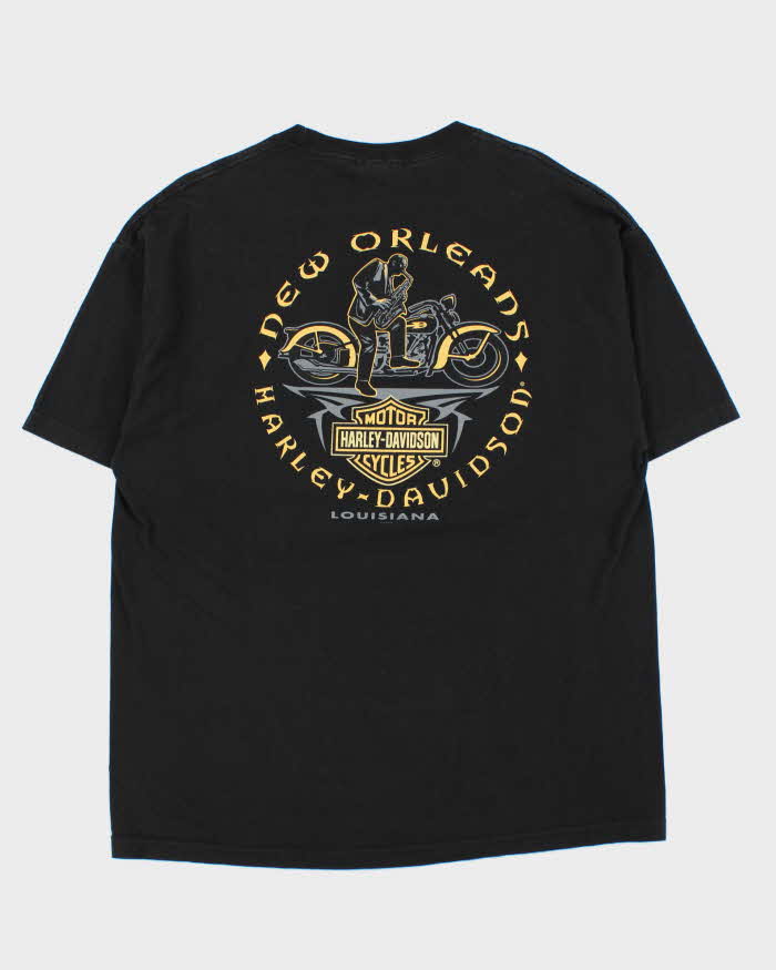 Vintage Harley Davidson New Orleans Louisiana Crewneck T-Shirt - XL