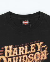 Vintage Harley Davidson New Orleans Louisiana Crewneck T-Shirt - XL