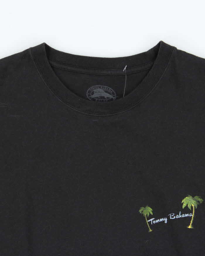 Vintage Tommy Bahama Idle Worship Graphic Crewneck T-Shirt - M