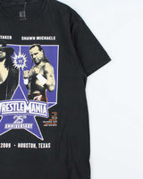 Vintage Y2K 2009 WWE Wrestle Mania 25th Anniversary Crewneck T-Shirt - L