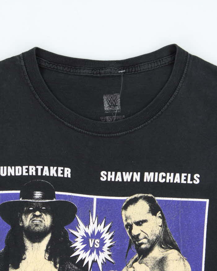 Vintage Y2K 2009 WWE Wrestle Mania 25th Anniversary Crewneck T-Shirt - L