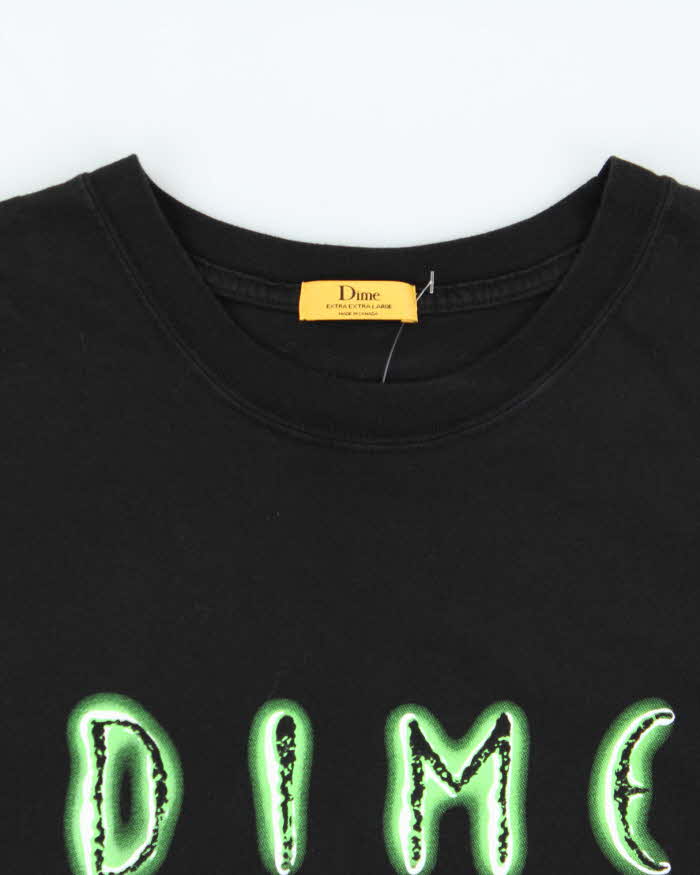 2021 Dime Skateboards Sil Alien Crewneck T-Shirt - XXL