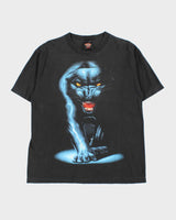 Vintage 1990s Rock Eagle Panther Single Stitch Crewneck T-Shirt - L