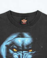 Vintage 1990s Rock Eagle Panther Single Stitch Crewneck T-Shirt - L
