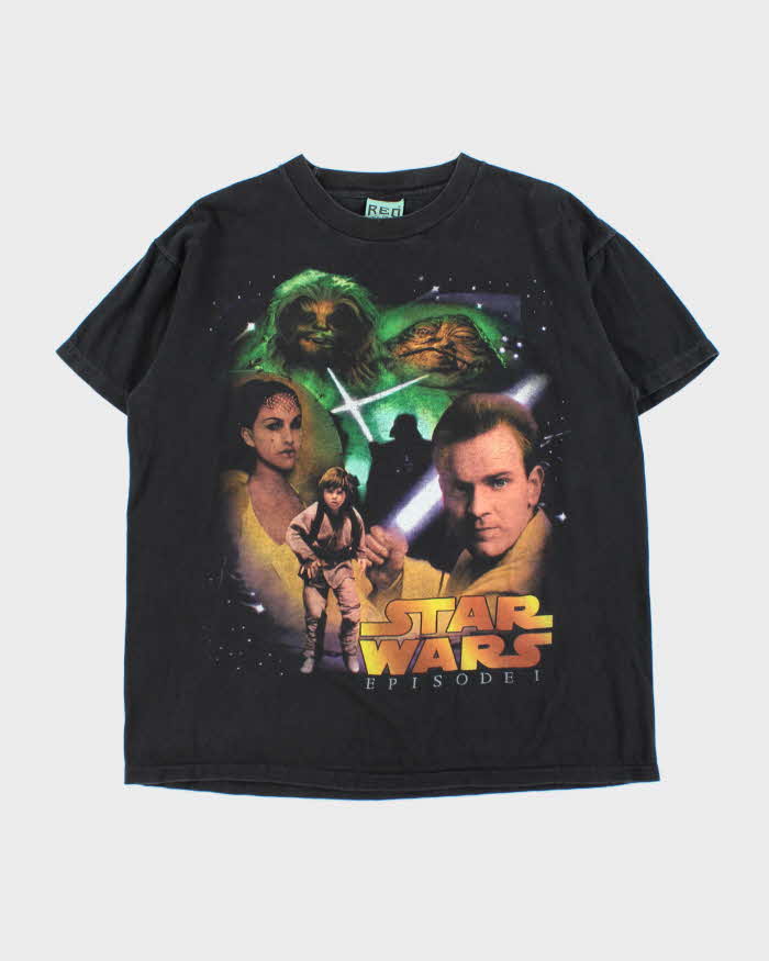Vintage 00s Star Wars Episode 1 Single Stitch 'Red Rock' Crewneck T-Shirt - M