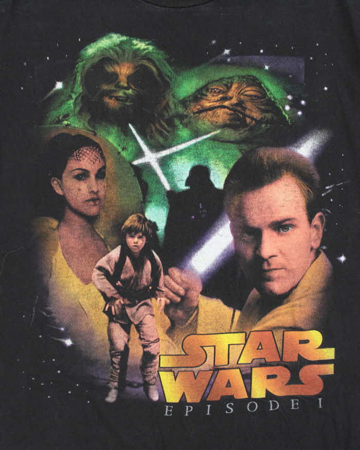 Vintage 00s Star Wars Episode 1 Single Stitch 'Red Rock' Crewneck T-Shirt - M