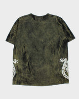 Vintage 1990s Dolfy Acid Wash Mexico Crewneck T-Shirt - L