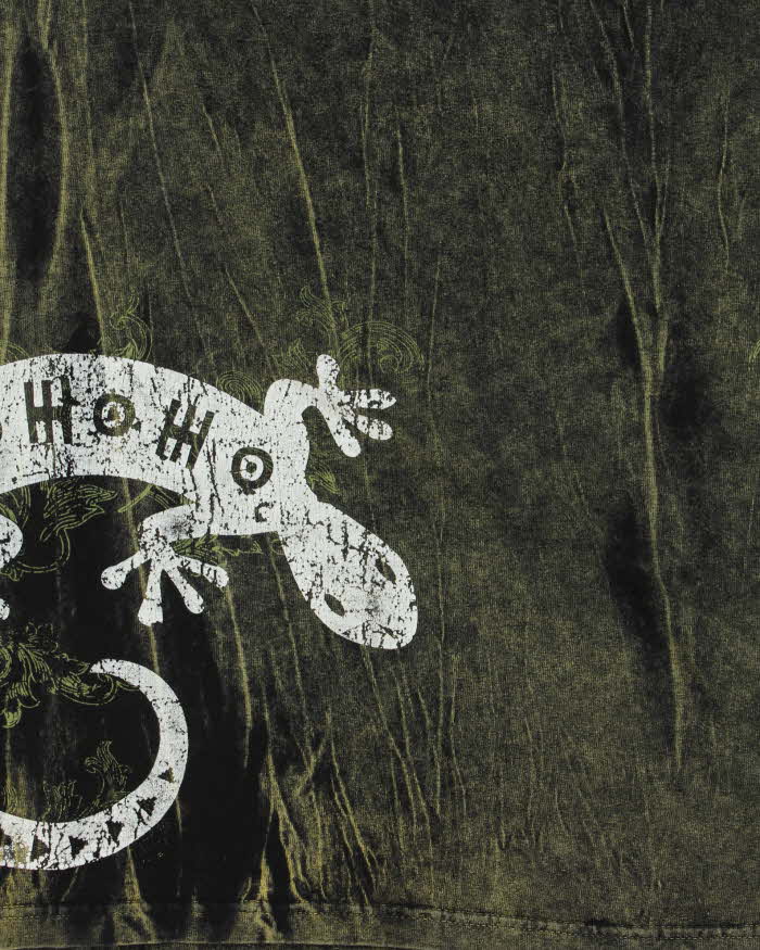 Vintage 1990s Dolfy Acid Wash Mexico Crewneck T-Shirt - L